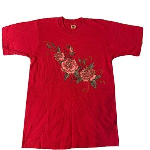 vintage SS floral t shirt